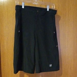 Men's bike shorts with built in padded liner